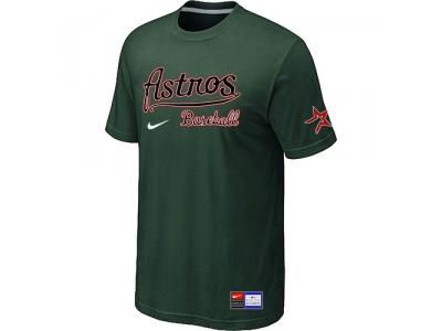 MLB Houston Astros D.Green NEW Short Sleeve Practice T-Shirt