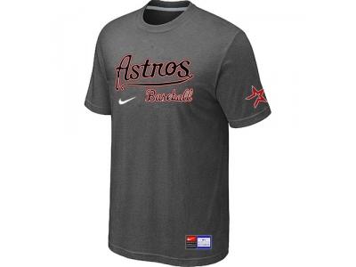 MLB Houston Astros D.Grey NEW Short Sleeve Practice T-Shirt