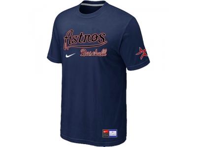 MLB Houston Astros D.Blue NEW Short Sleeve Practice T-Shirt