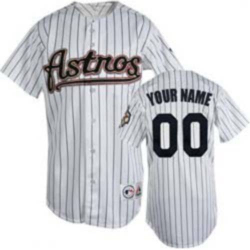 houston astros personalized custom white jersey