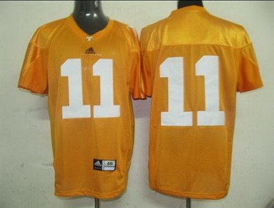 vols #11 orange embroidered ncaa jersey