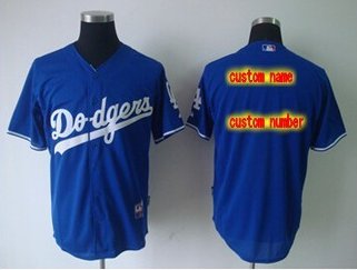 customized los angeles dodgers jersey Blue baseball jersey