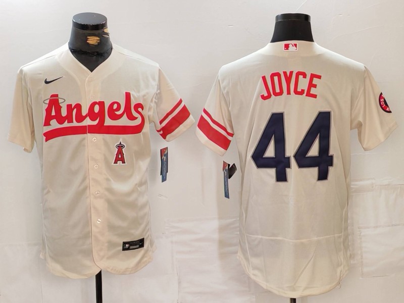 Men's Los Angeles Angels #44 Ben Joyce 2022 Cream City Connect Flex Base Stitched Jersey 3