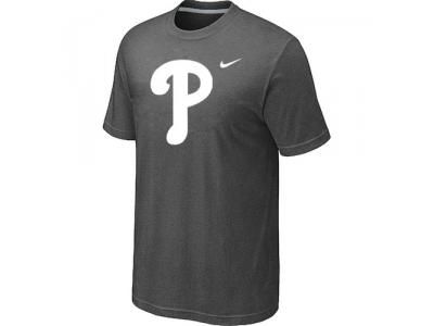 MLB Philadelphia Phillies Heathered D.Grey NEW Blended T-Shirt