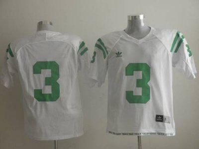 dame #3 joe montana white embroidered ncaa jersey