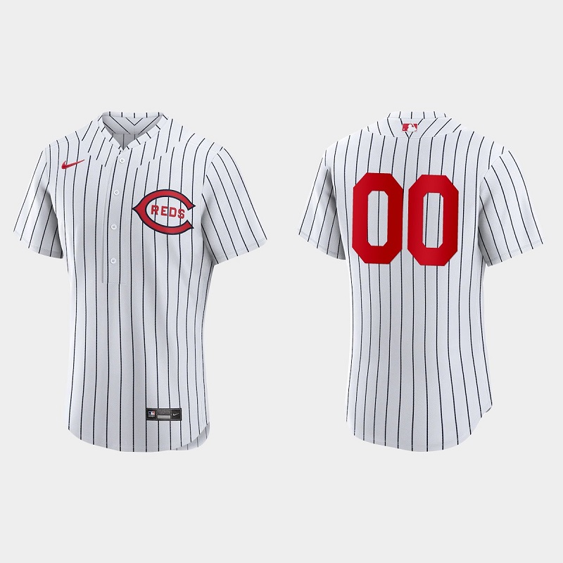 Men's Cincinnati Reds Active Player Custom 2022 White Field Of Dreams Stitched Baseball Jerseys