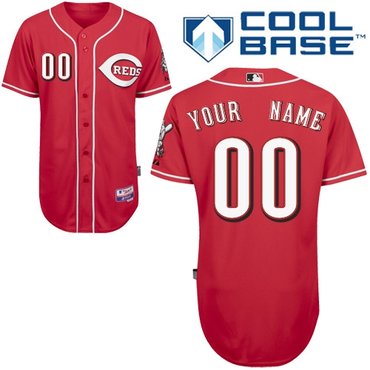 cincinnati reds personalized custom red jersey