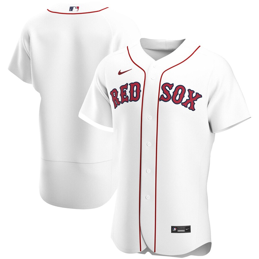 Boston Red Sox Men's Nike White Home 2020 Authentic Official Team MLB Jersey