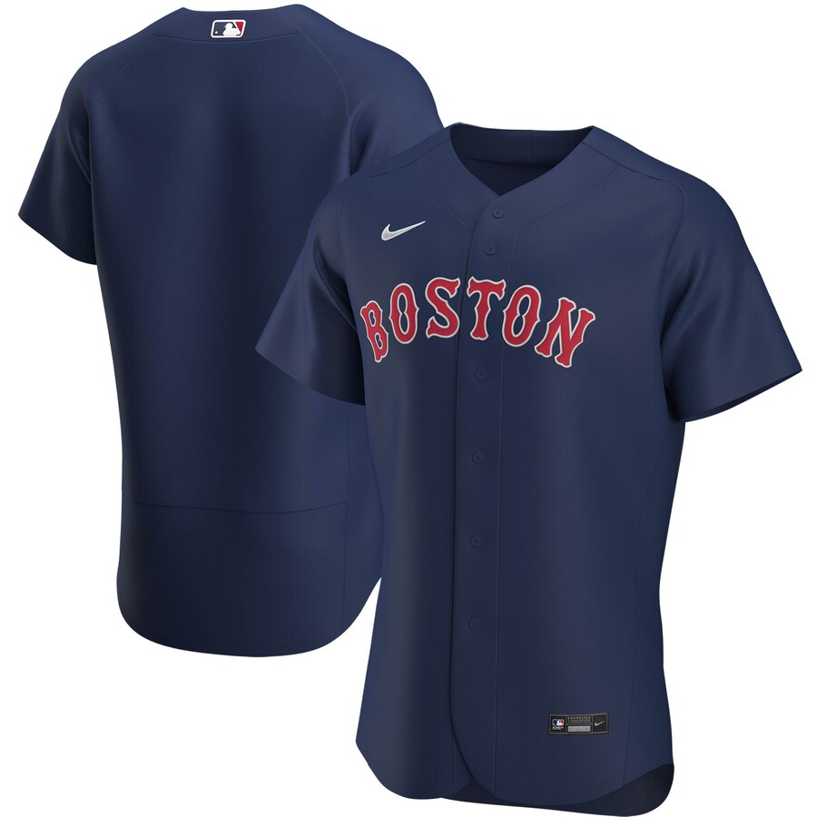 Boston Red Sox Men's Nike Navy Alternate 2020 Authentic MLB Jersey