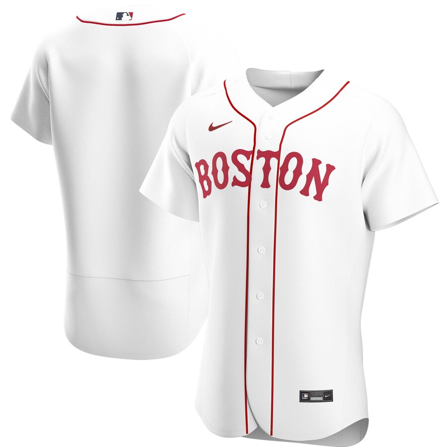 Boston Red Sox Men's Nike White Home 2020 Authentic MLB Jersey