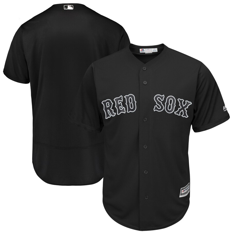 Red Sox Blank Black 2019 Players' Weekend Authentic Player Jersey