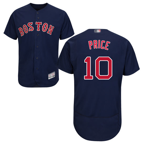 Red Sox #10 David Price Navy Blue Flexbase Authentic Collection Stitched Baseball Jersey