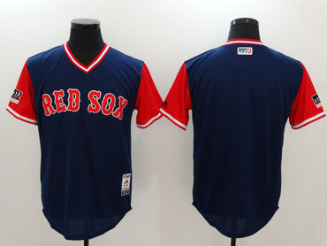 Red Sox Navy 2018 Players' Weekend Authentic Team Jersey