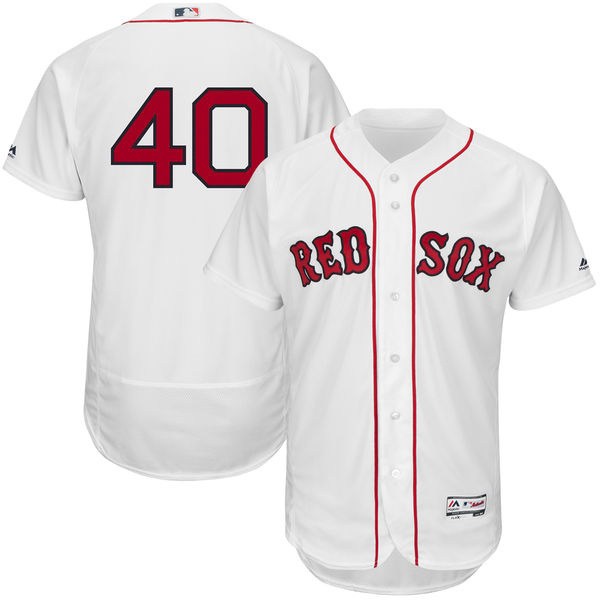 Red Sox 40 Andrew Benintendi White Flexbase Jersey