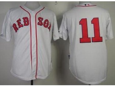 Boston Red Sox 11 Clay Buchholz White Cool Base MLB Jerseys