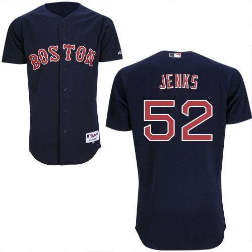 Boston Red Sox 52 Bobby Jenks jerseys DK Blue