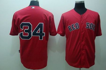 MLB Jerseys Boston Red Sox #34 david ortiz red(2009 style)