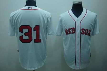 MLB Jerseys Boston Red Sox #31 lester white (cool base)