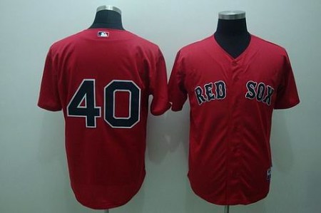 MLB Jerseys Boston Red Sox #40 lackey red (cool base)