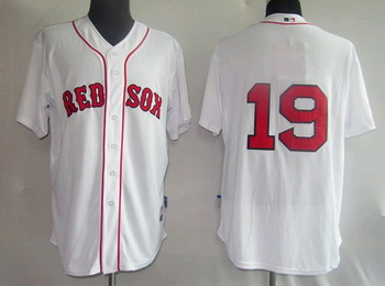 Boston Red Sox 19 Beckett white Jerseys