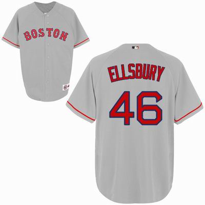 MLB Boston Red sox #46 grey ELLSBURY