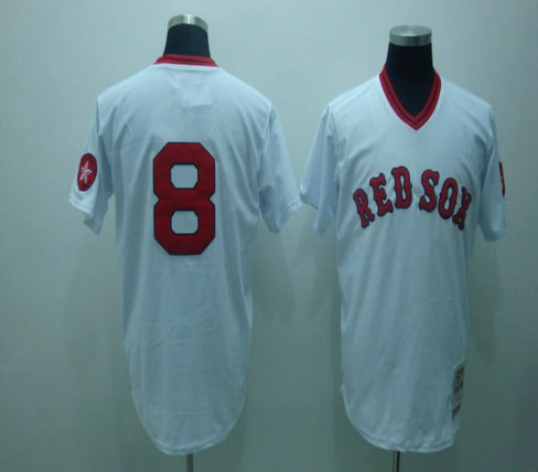 MLB Jerseys Boston Red Sox 8# YASTRZEMSKI white