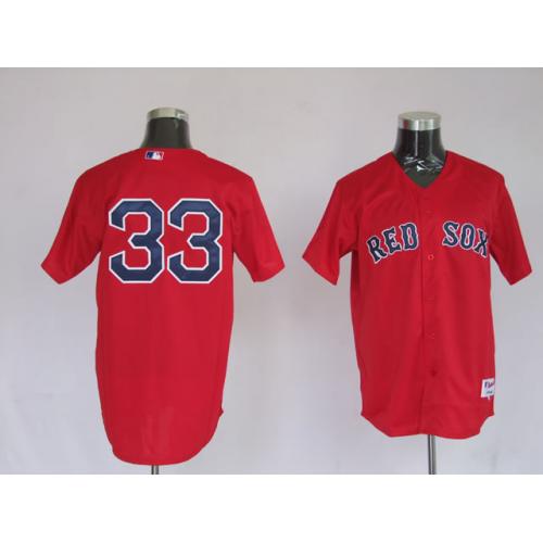 Jerseys Boston Red Sox 33 Jason Varitek Red