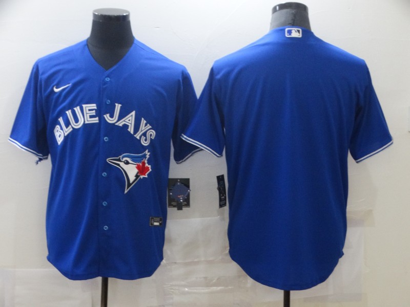 Nike Men's Toronto Blue Jays Blank Royal Alternate 2020 Authentic MLB Jersey