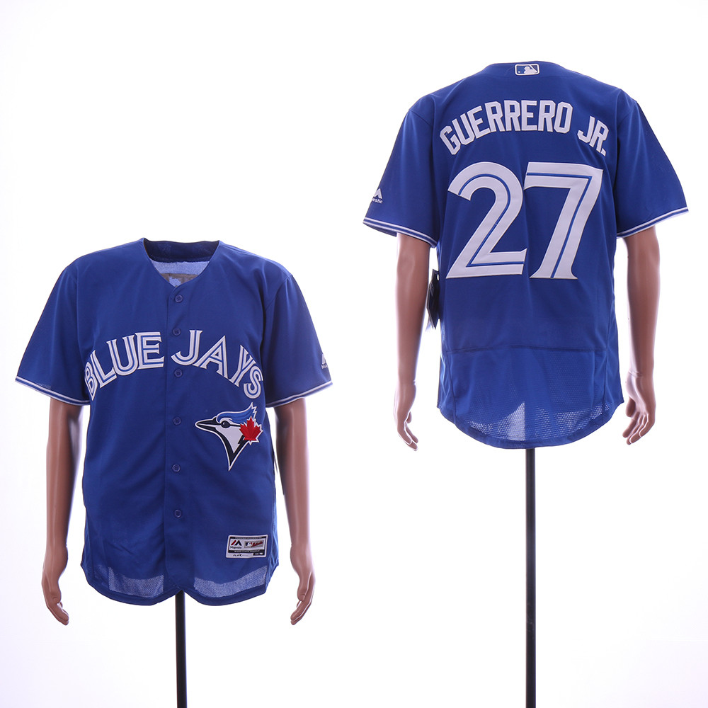 Blue Jays 27 Vladimir Guerrero Jr. Royal Flexbase Jersey