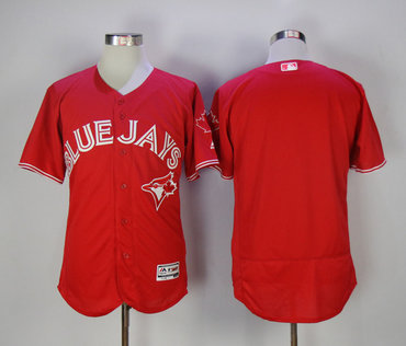 Blue Jays Blank Red 2017 Flexbase Jersey