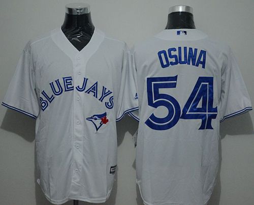 Blue Jays #54 Roberto Osuna White New Cool Base Stitched MLB Jersey