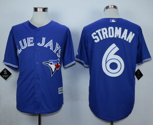 Toronto Blue Jays #6 Marcus Stroman Blue New Cool Base Stitched MLB Jersey