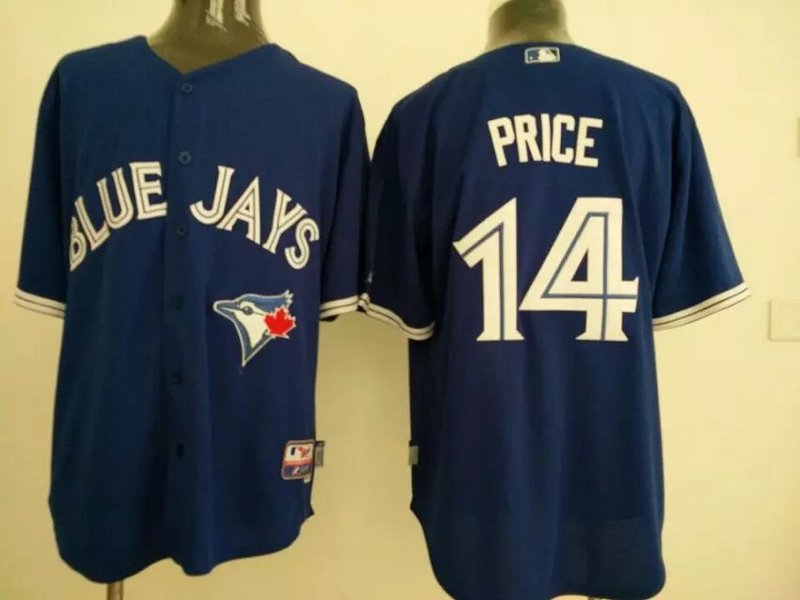 Toronto Blue Jays #14 David Price Blue Cool Base Stitched Baseball Jersey