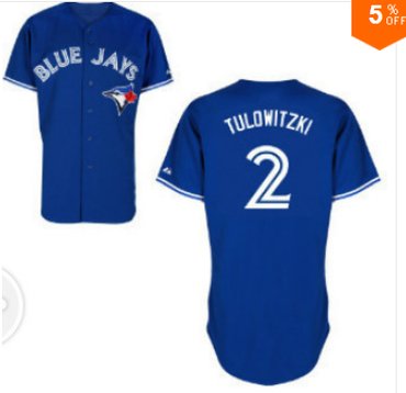 Toronto Blue Jays #2 Troy Tulowitzki blue 2015 Canada Day Stitched Baseball Jersey