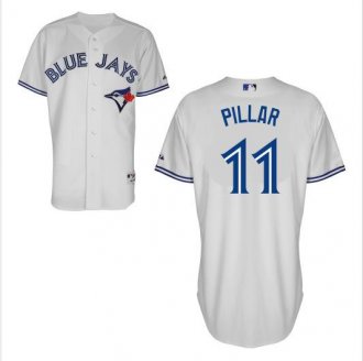 Toronto Blue Jays #11 Kevin Pillar White Stitched Baseball Jersey