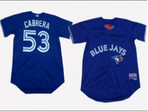 MLB Jerseys Toronto Blue Jays #53 Cabrera blue