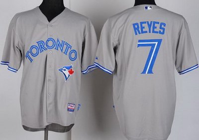 MLB Toronto Blue Jays Jose Reyes Home Jersey grey by Majestic