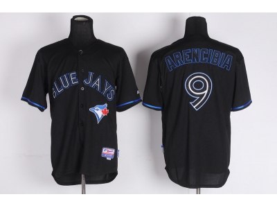 mlb jerseys toronto blue jays #9 j.p. arencibia black(2012 new)