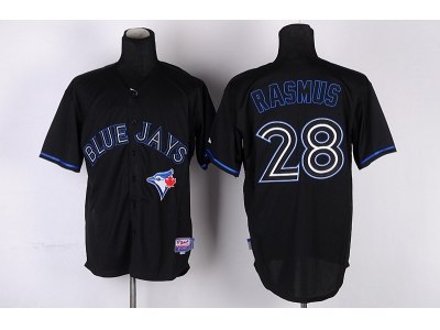 mlb jerseys toronto blue jays #28 rasmus black(2012 new)