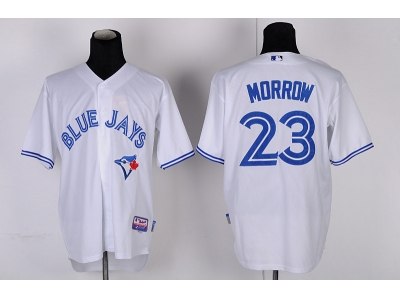 mlb jerseys toronto blue jays #23 morrow white(2012 new)