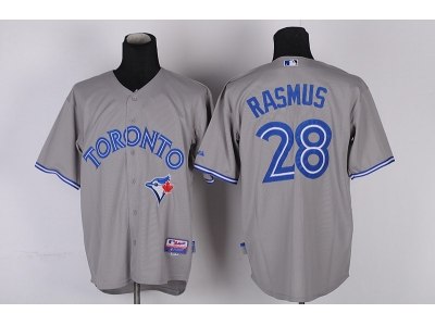 mlb jerseys toronto blue jays #28 rasmus grey(2012 new)