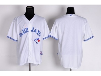 mlb jerseys toronto blue jays blank white(2012 new)