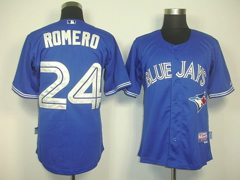 Toronto Blue Jays 24 ROMERO jerseys blue 2012