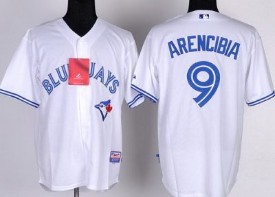 Toronto Blue Jays #9 J.P.Arencibia White Cool Base MLB Jerseys