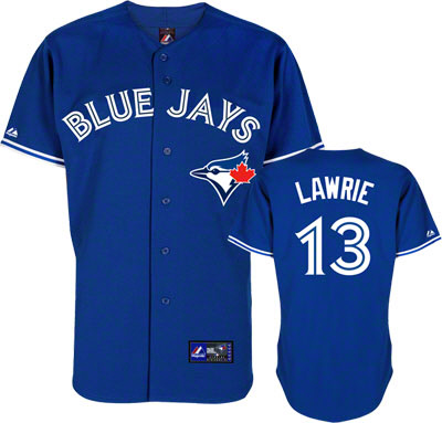 Brett Lawrie Jersey Alternate Royal Toronto Blue Jays Jersey