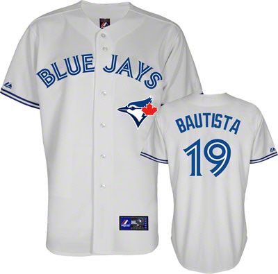 Jose Bautista Jersey White Toronto Blue Jays Jersey