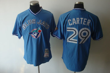 mlb jerseys toronto blue jays #29 carter m&n blue