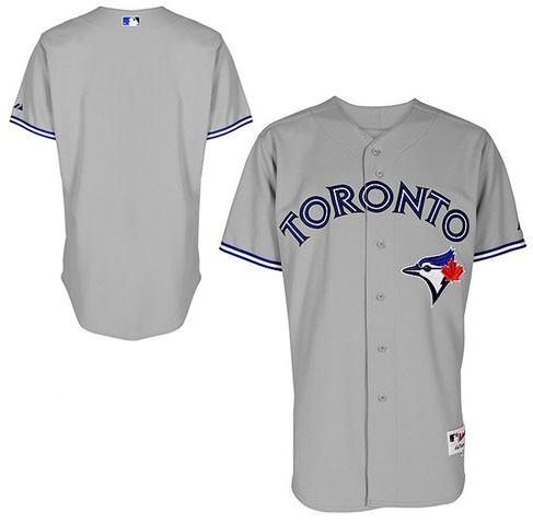 2012 Toronto Blue Jays blank grey cool base jerseys