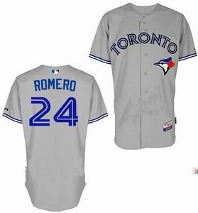 2012 Toronto Blue Jays 24 romero grey jerseys