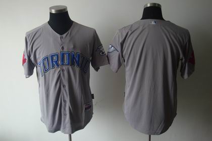 Toronto Blue Jays blank grey jersey